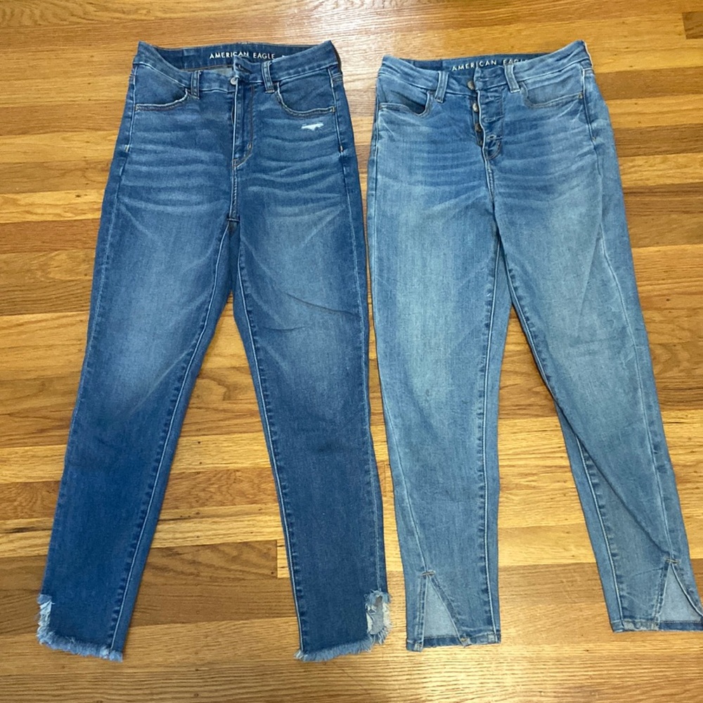 American Eagle Curvy Hi-Rise Skinny Jean Bundle